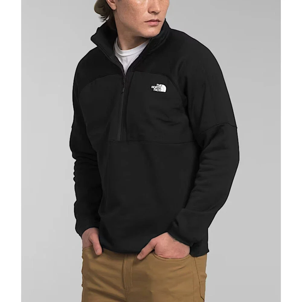 The North Face Canyonlands High Altitude Jacket Mens Small Black 1/2 Zip GBO2310